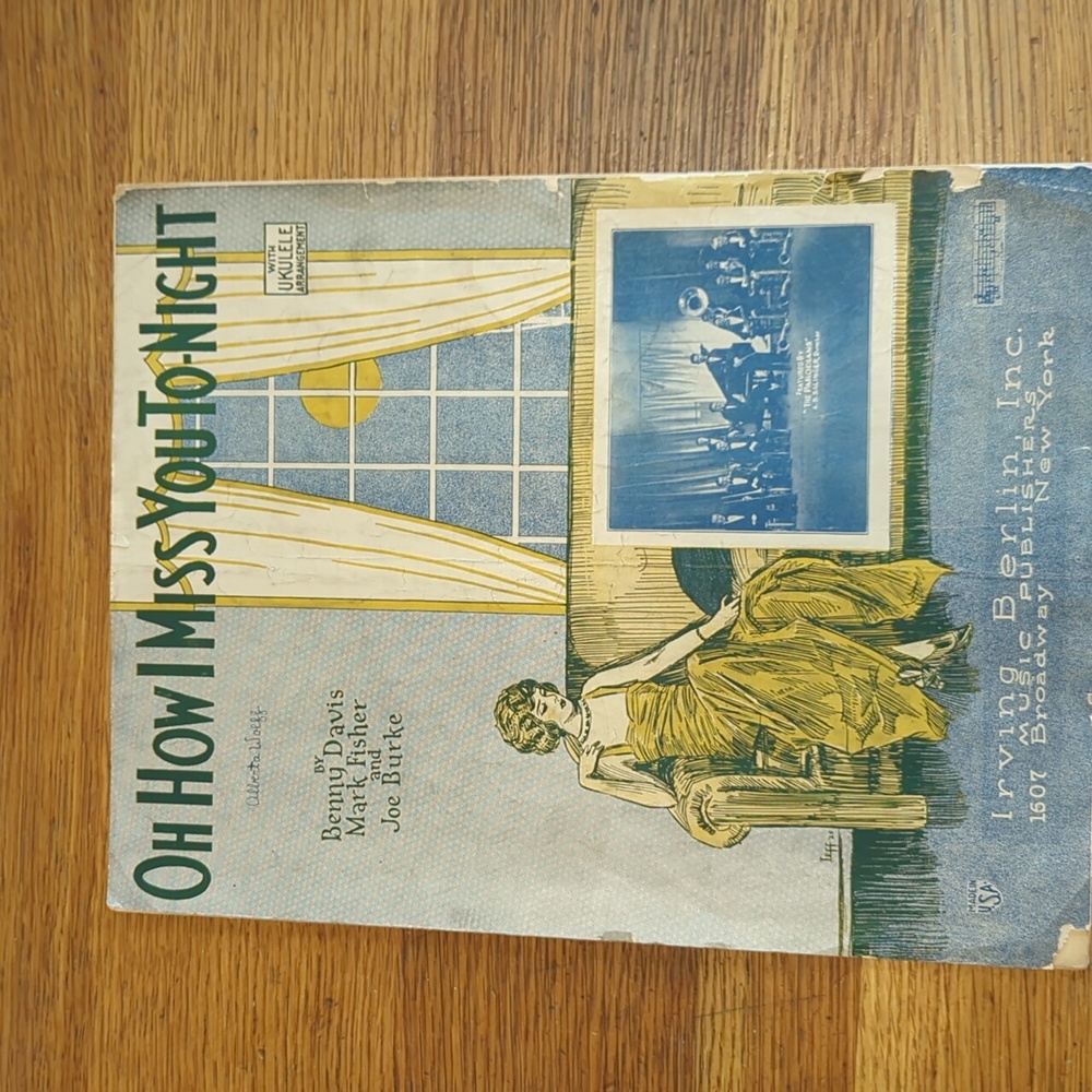 1924 Sheet Music